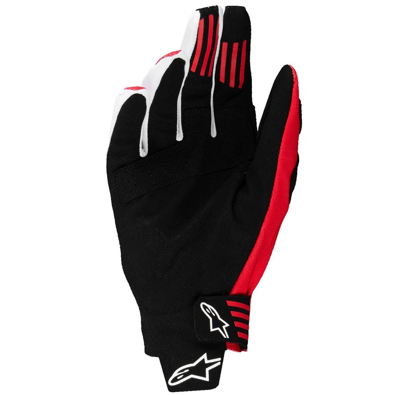 Motokrosové rukavice Alpinestars Techstar černo-červené