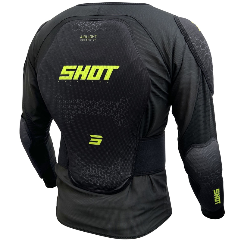 Chránič těla Shot Airlight černo-fluo žlutý