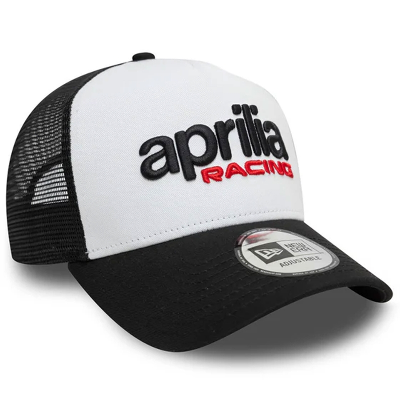 Kšiltovka Aprilia Trucker bílo-černá