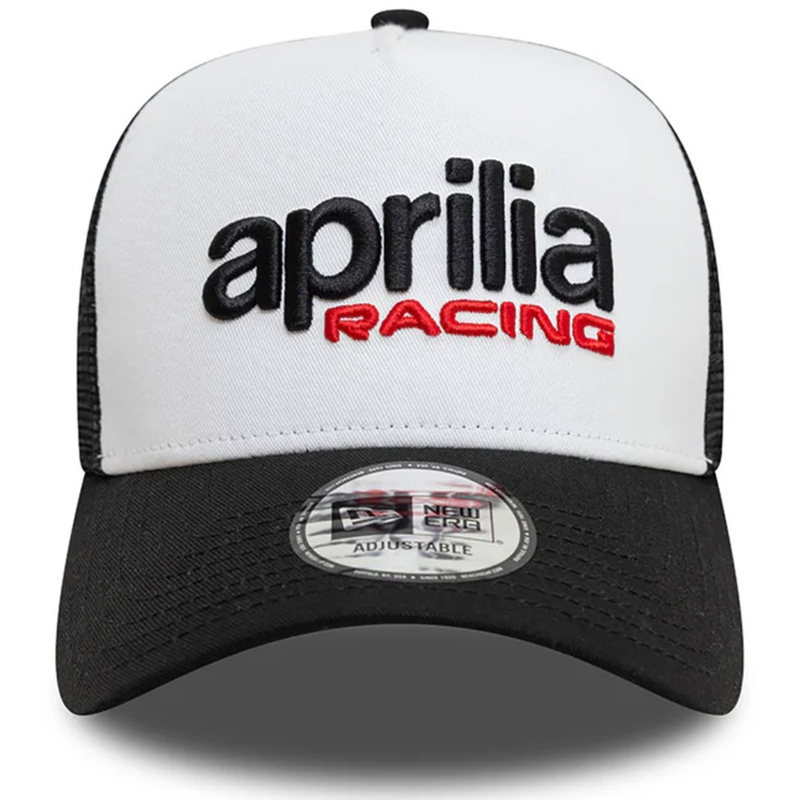 Kšiltovka Aprilia Trucker bílo-černá