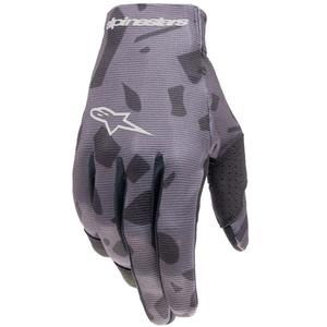 Dětské motokrosové rukavice Alpinestars Radar šedá camo-černé