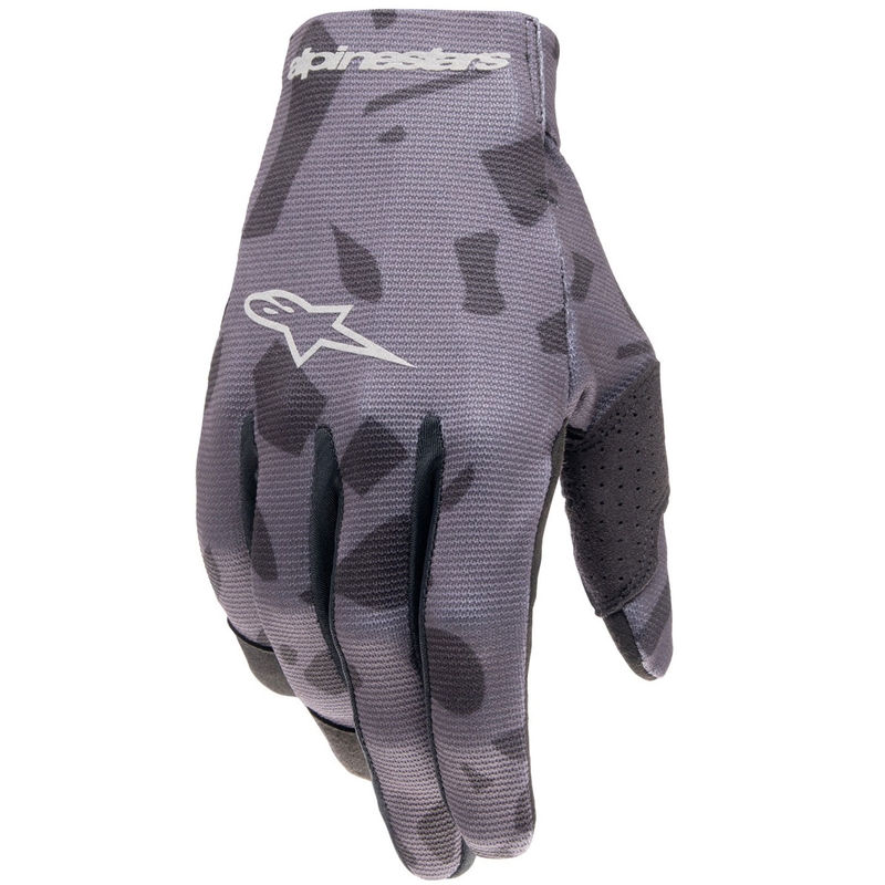Dětské motokrosové rukavice Alpinestars Radar šedá camo-černé