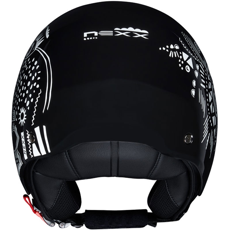 Otevřená přilba na motorku NEXX Y.10 Artville černo-bílá