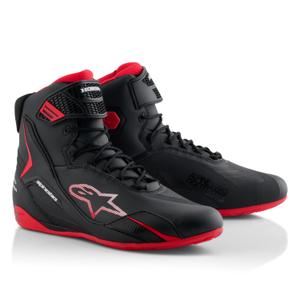 Boty na motorku Alpinestars Faster-4 kolekce HONDA černo-červené