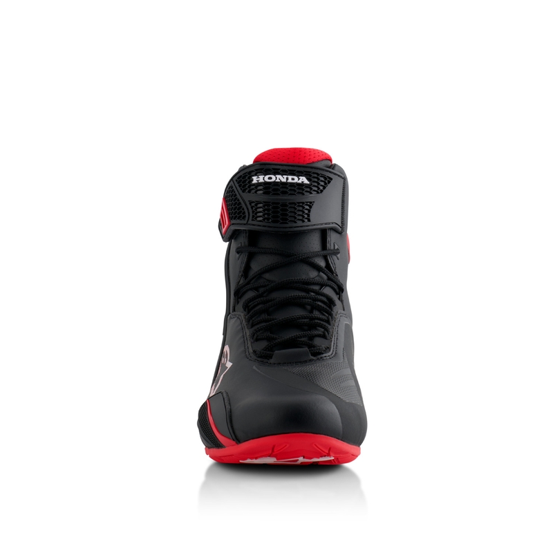Boty na motorku Alpinestars Faster-4 kolekce HONDA černo-červené