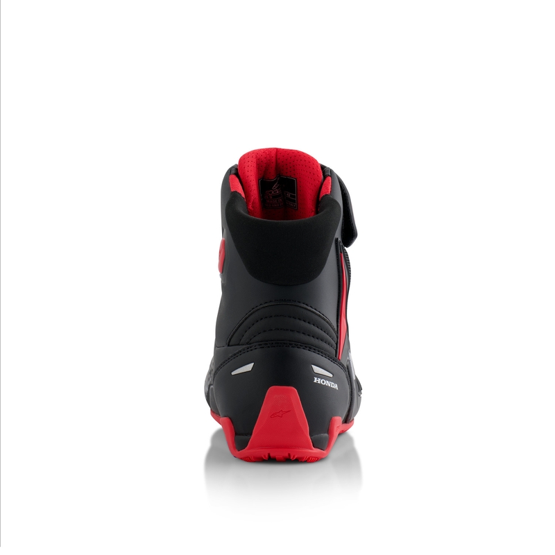 Boty na motorku Alpinestars Faster-4 kolekce HONDA černo-červené