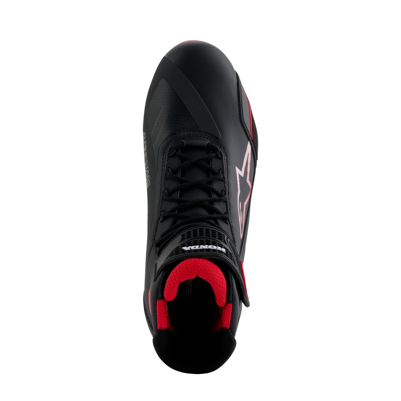Boty na motorku Alpinestars Faster-4 kolekce HONDA černo-červené