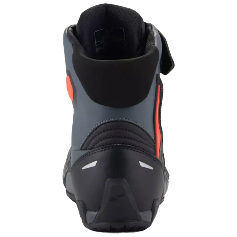 Boty na motorku Alpinestars Faster-4 černo-šedo-fluo červené