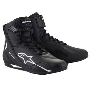 Boty na motorku Alpinestars Faster-4 černo-bílé