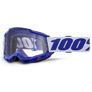 Motokrosové brýle 100% ACCURI 2 modré s čirým plexi