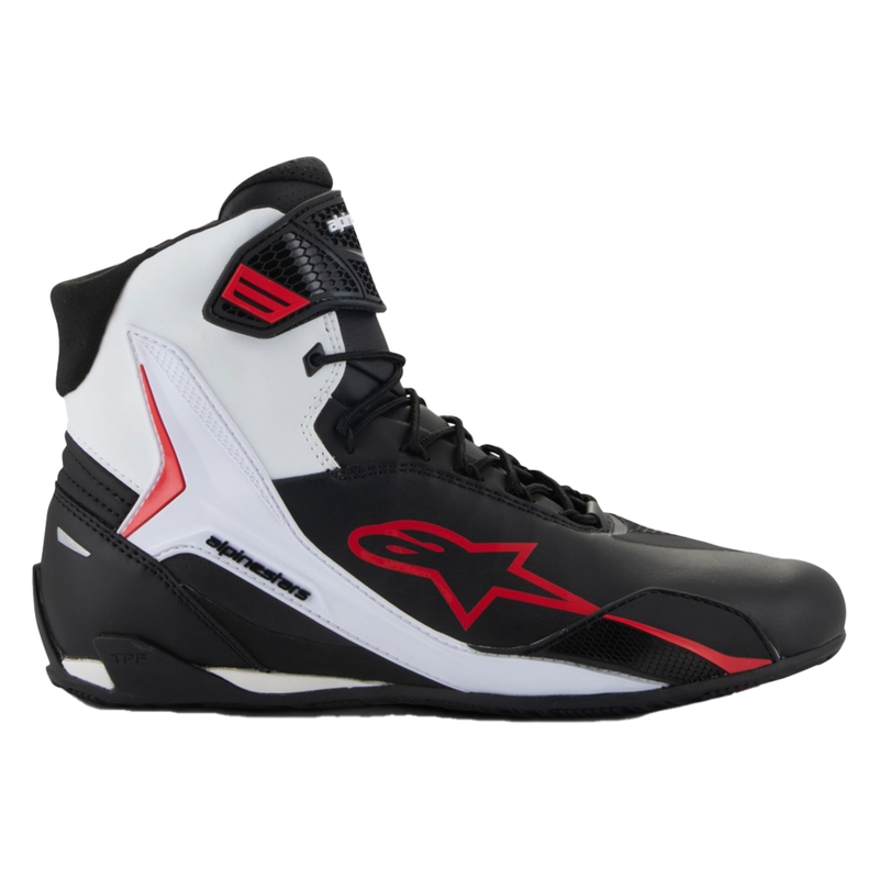 Boty na motorku Alpinestars Faster-4 černo-bílo-červené