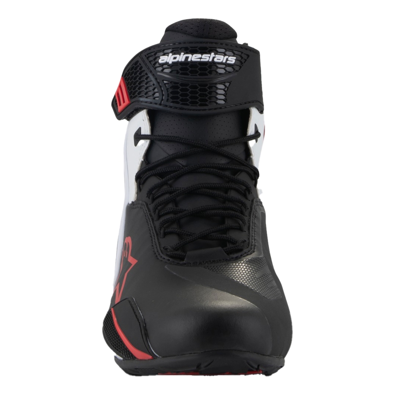 Boty na motorku Alpinestars Faster-4 černo-bílo-červené