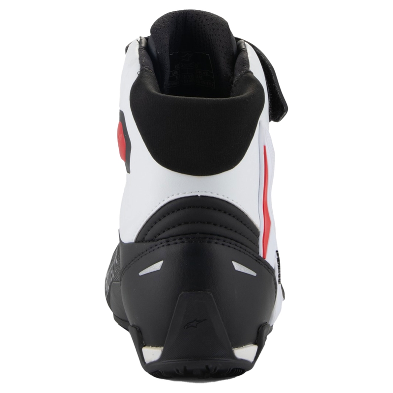 Boty na motorku Alpinestars Faster-4 černo-bílo-červené