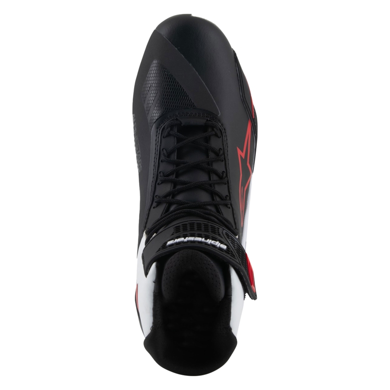 Boty na motorku Alpinestars Faster-4 černo-bílo-červené