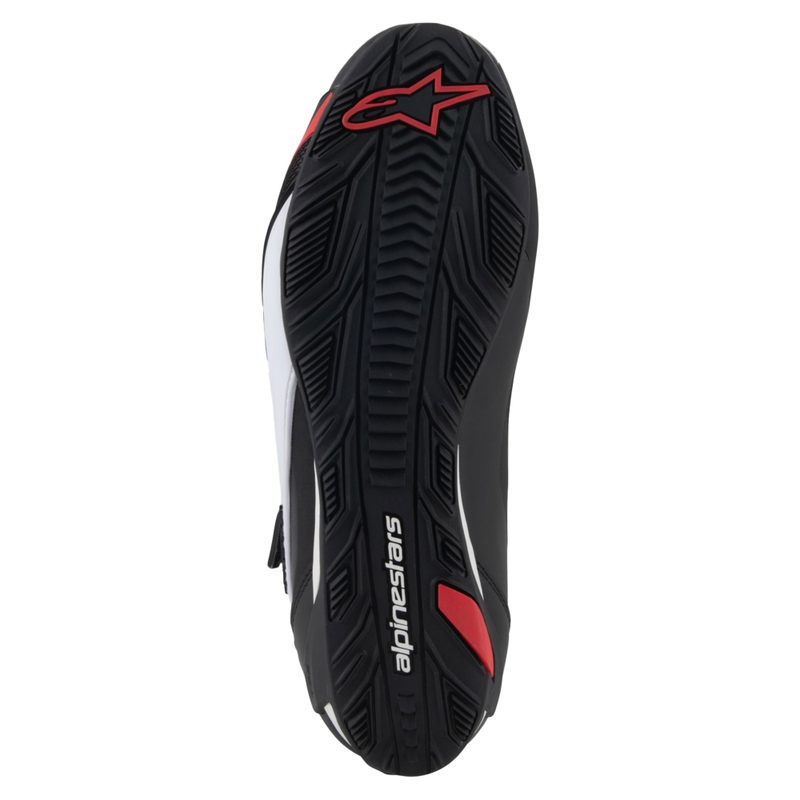 Boty na motorku Alpinestars Faster-4 černo-bílo-červené