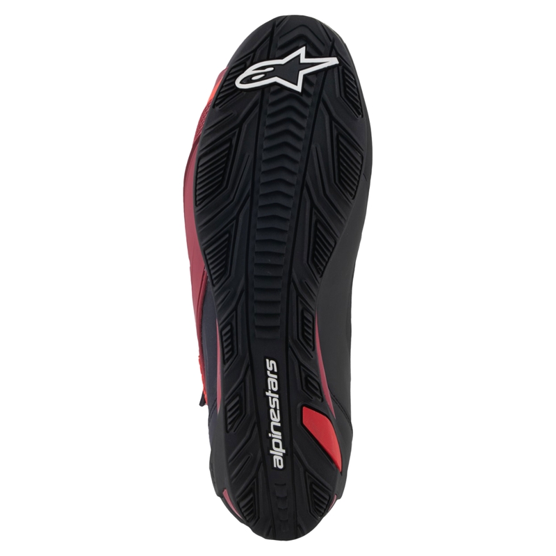 Boty na motorku Alpinestars Faster-4 černo-bílo-tmavě červené