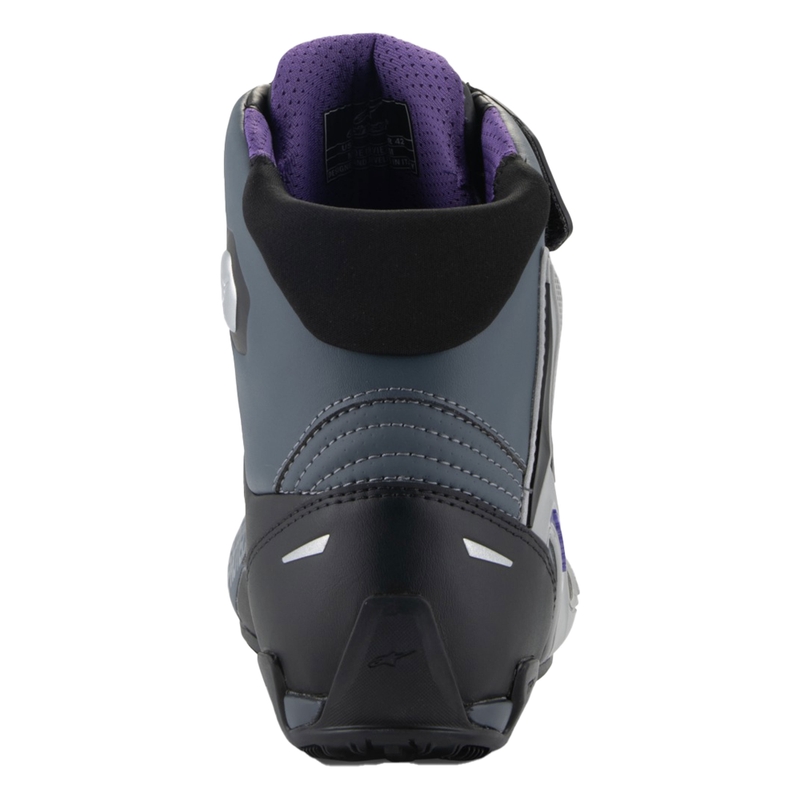 Dámské boty na motorku Alpinestars Stella Faster-4 černo-šedo-fialové