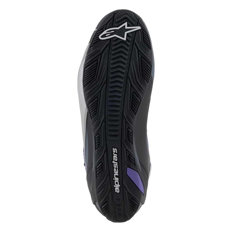 Dámské boty na motorku Alpinestars Stella Faster-4 černo-šedo-fialové
