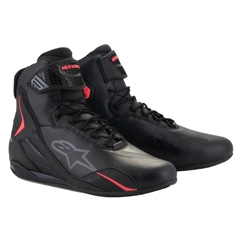Dámské boty na motorku Alpinestars Stella Faster-4 černo-růžové