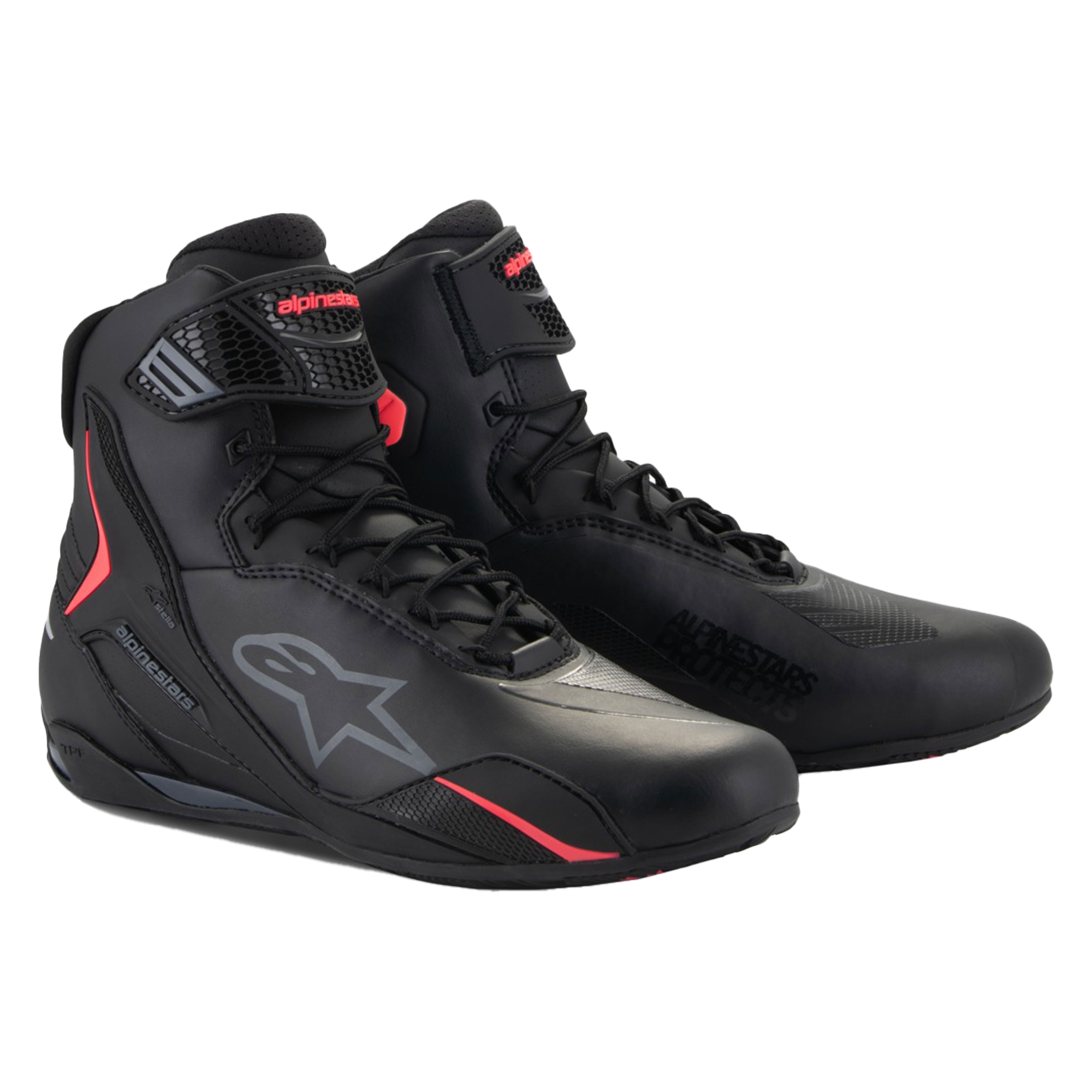 Dámské boty na motorku Alpinestars Stella Faster-4 černo-růžové Velikost: 37,5