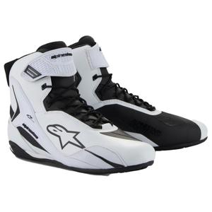 Dámské boty na motorku Alpinestars Stella Faster-4 bílo-černé