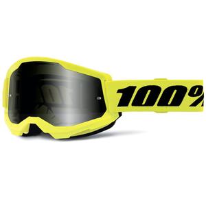 Motokrosové brýle 100% ACCURI 2 Sand žluté s dvojitým kouřovým plexi
