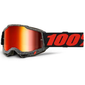 Dětské motokrosové brýle 100% - USA  ACCURI 2 Huaraki červené plexi