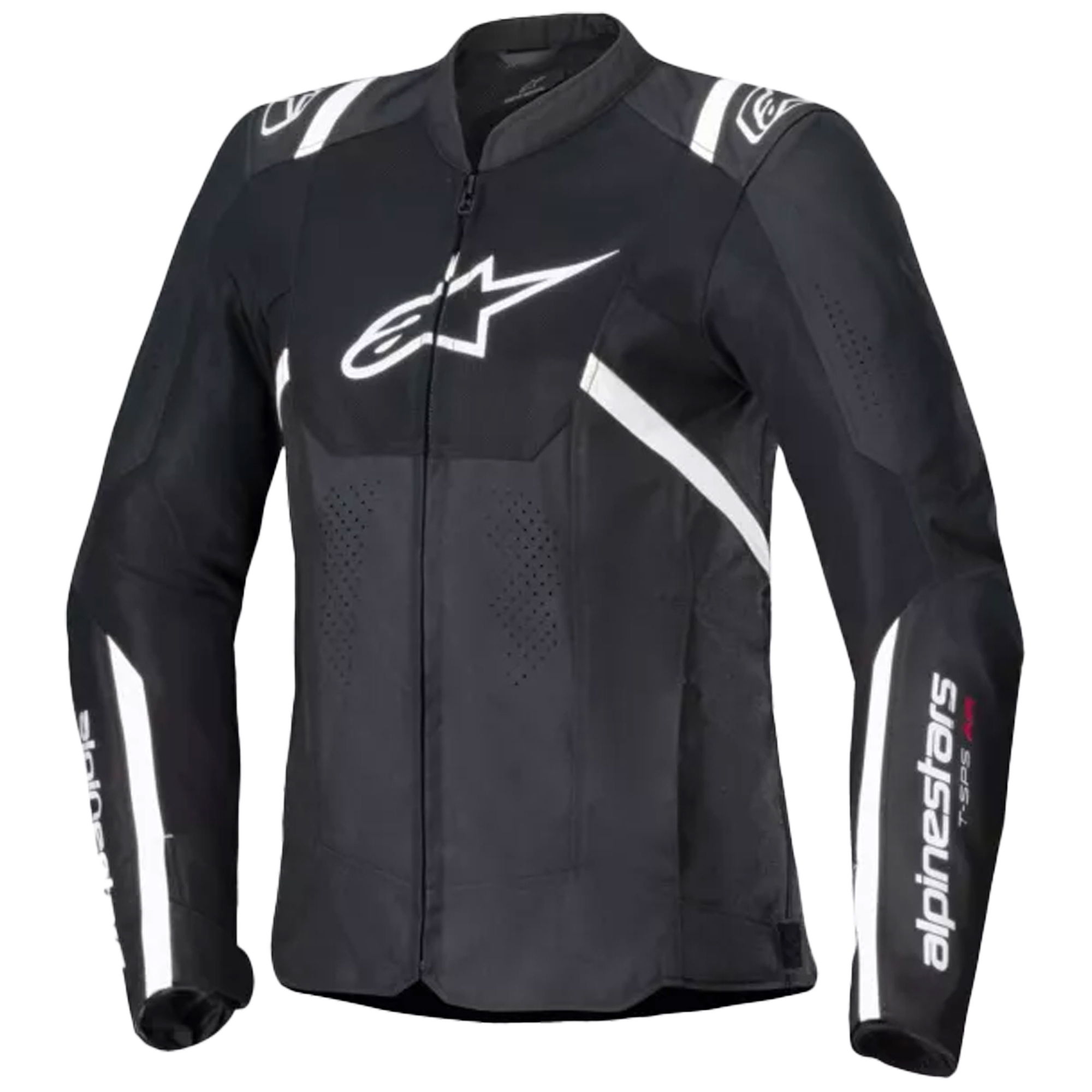 Dámská bunda na motorku Alpinestars Stella T-SPS Air V2 černo-bílá Velikost: XS
