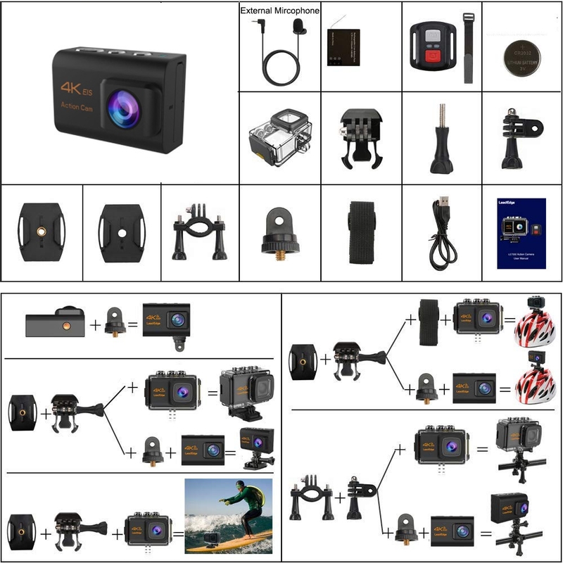 Outdoorová kamera 4K EIS