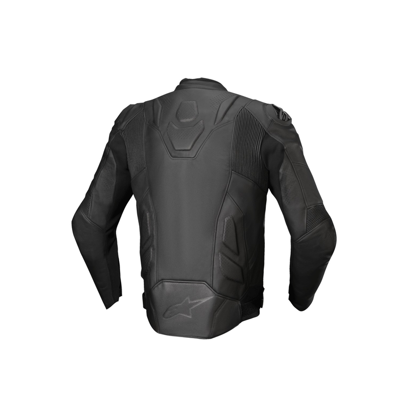 Kožená bunda na motorku Alpinestars Dusk černá