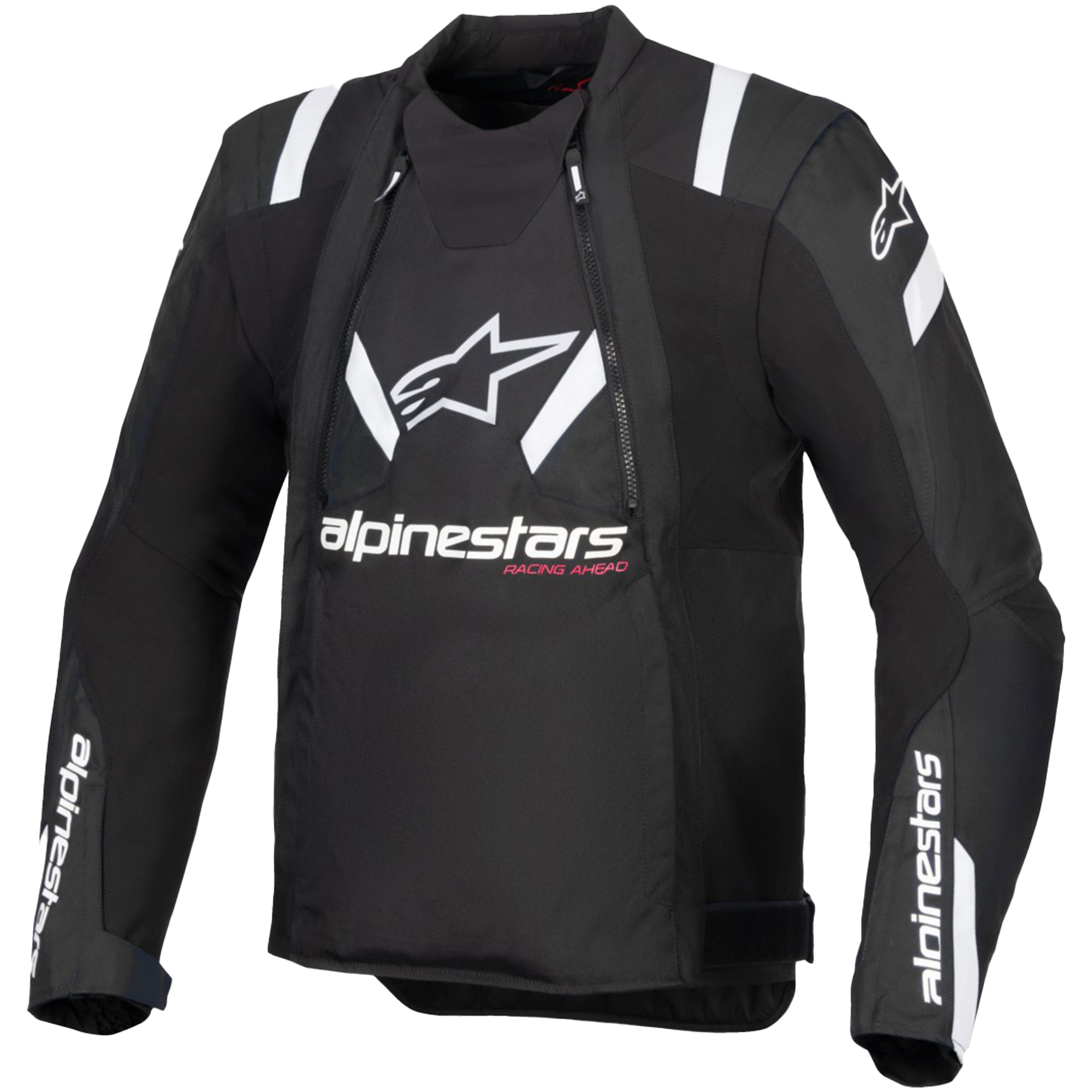 Bunda na motorku Alpinestars T-Stunt Air černo-bílá Velikost: S