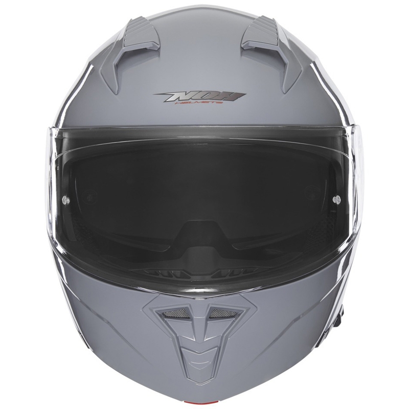 Vyklápěcí helma na motorku NOX N968 šedá