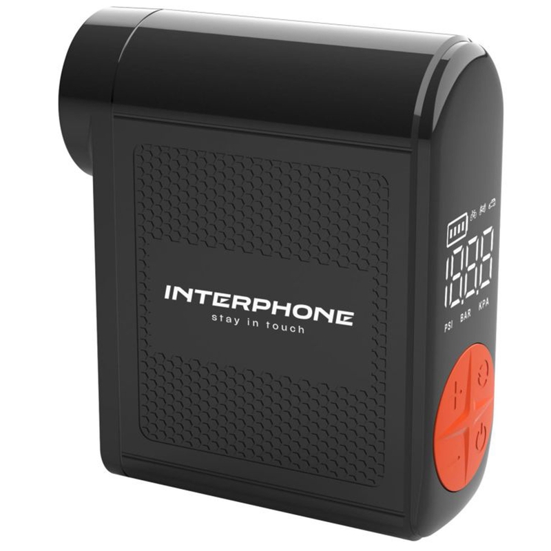 Mini AKU kompresor Interphone černý
