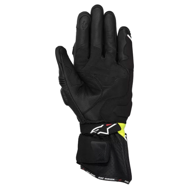 Rukavice na motorku Alpinestars SP-3 černo-fluo žluto-bílé