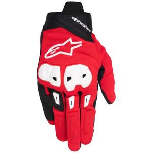 Rukavice na motorku Alpinestars SP X 1 červeno-černo-bílé