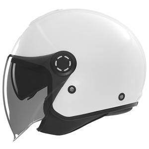 Otevřená helma na motorku NOX N182 bílá