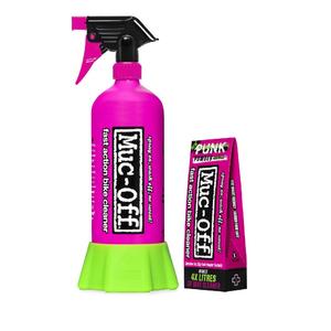 Čistič kol a motocyklů v prášku PUNK MUC-OFF 20609 (4 pack) s nádobou na celý život