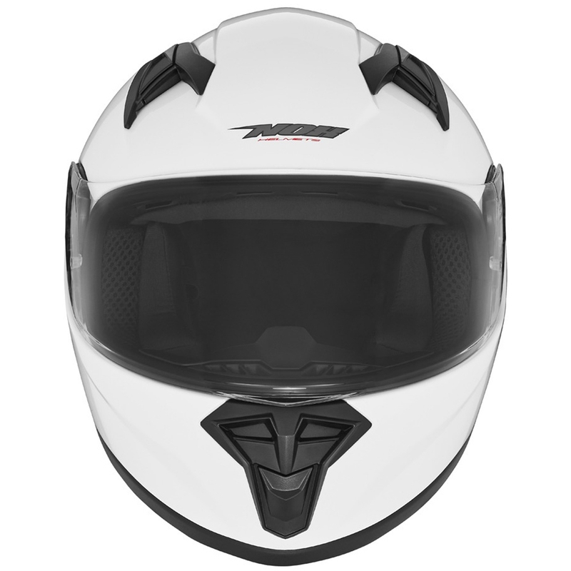 Dětská integrální helma na motorku NOX N731 bílá