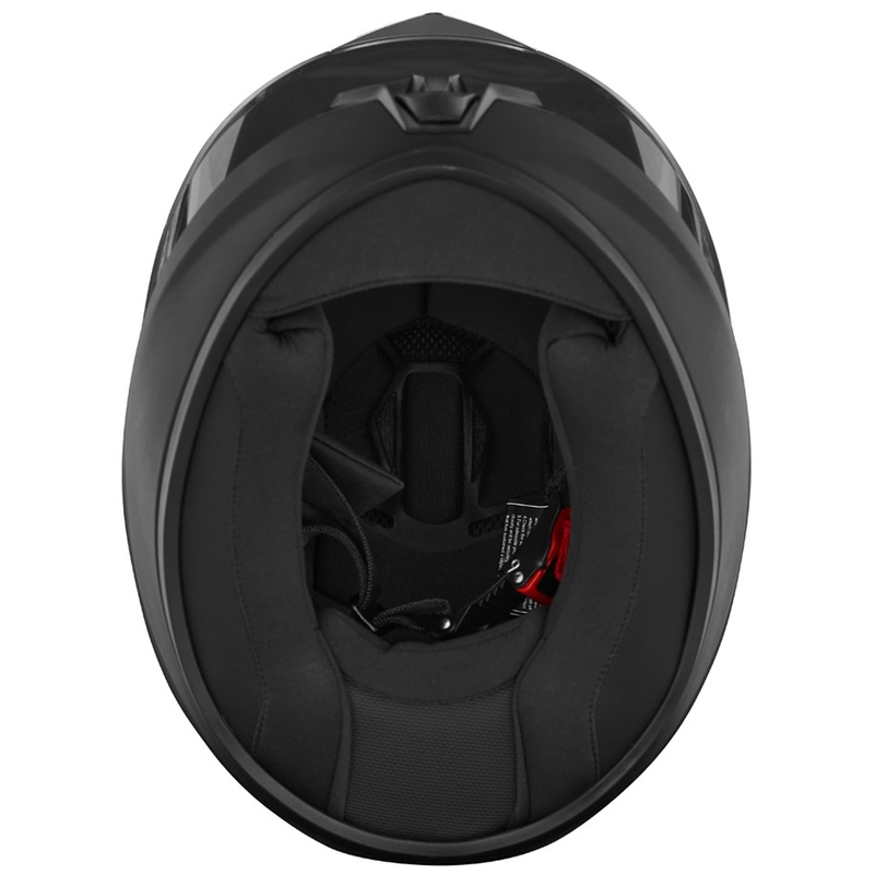 Dětská integrální helma na motorku NOX N731 matná černá