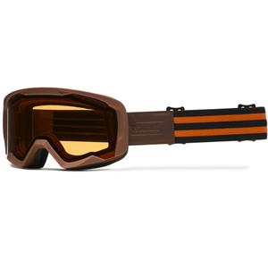 Motokrosové brýle iMX Endurance Rust hnědo-oranžové s oranžovým plexi