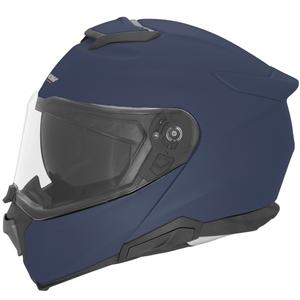 Vyklápěcí helma na motorku NOX N967 matná modrá