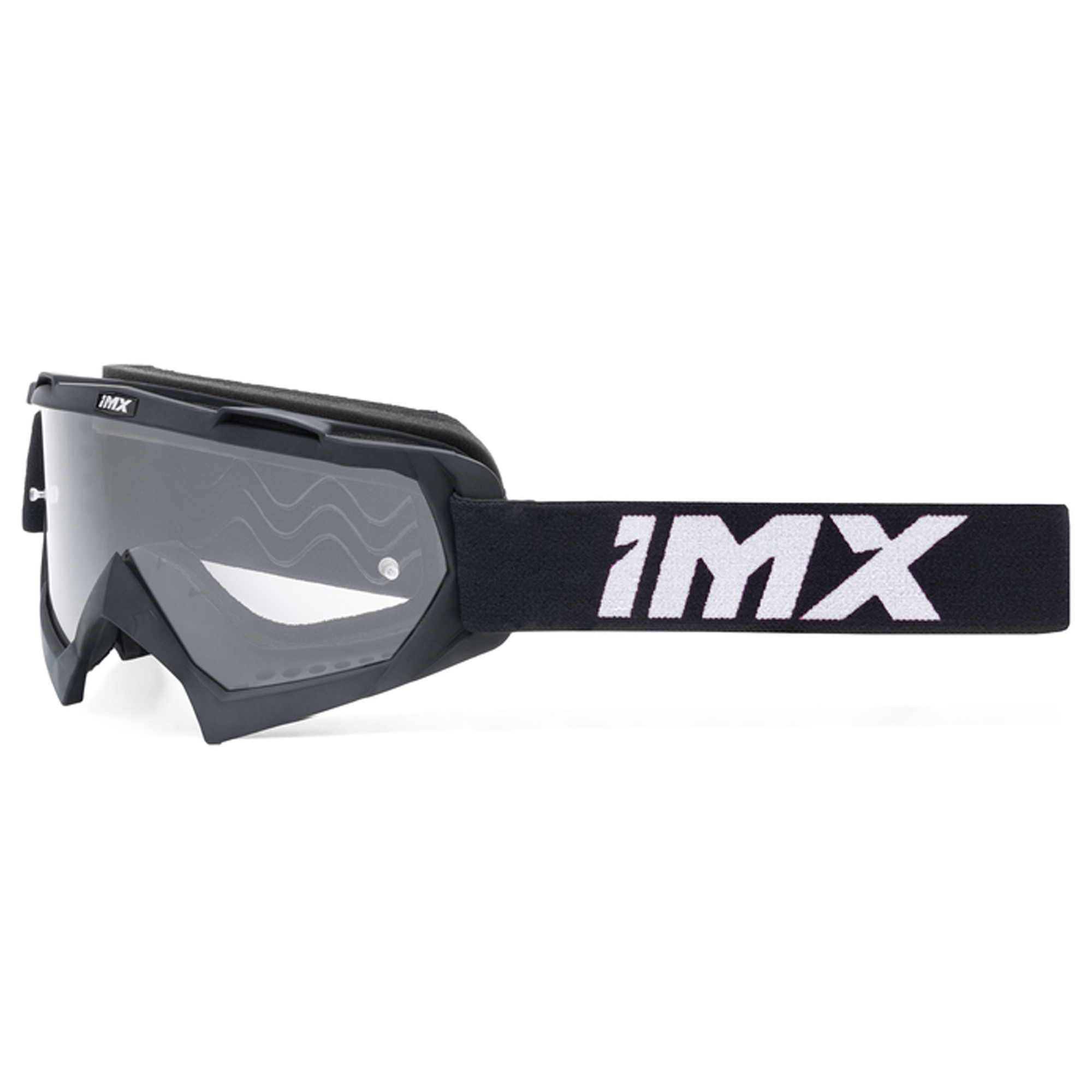Motokrosové brýle iMX Mud černé s čirým plexi