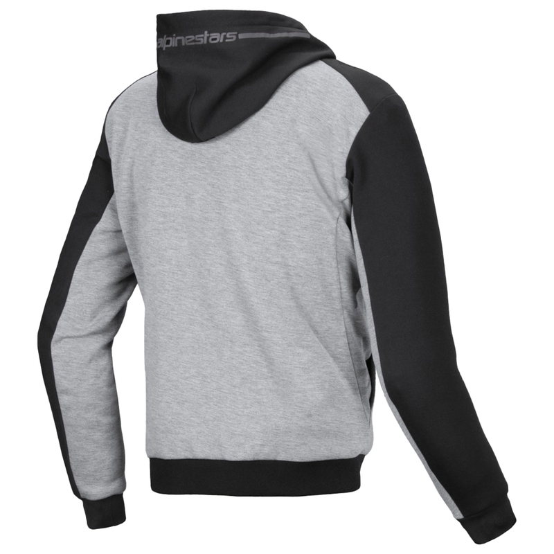 Mikina na motorku Alpinestars Chrome V2 Sport černo-šedá
