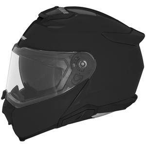 Vyklápěcí helma na motorku NOX N967 lesklá černá