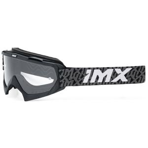 Motokrosové brýle iMX Mud černo-šedo-bílé s čirým plexi