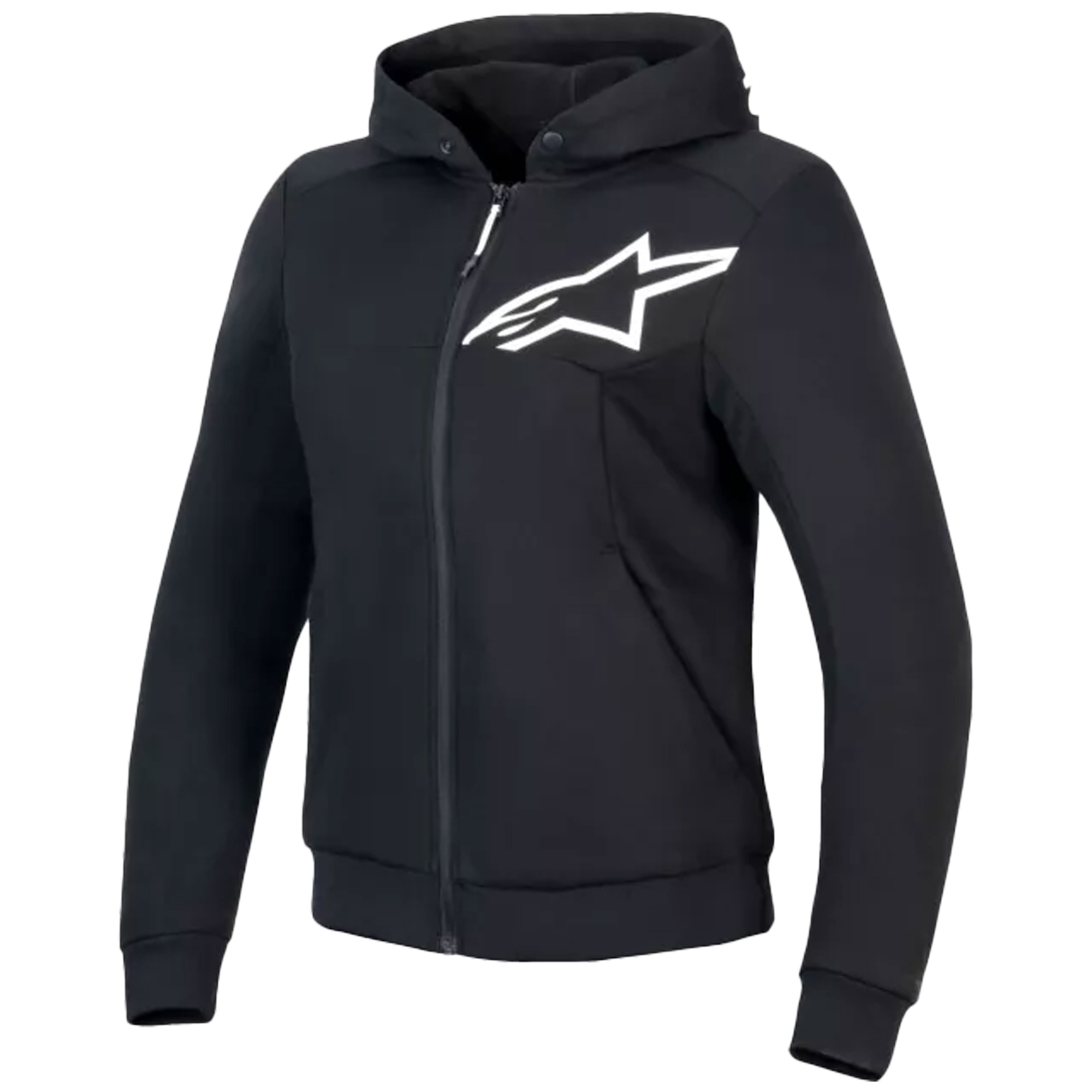 Dámská mikina na motorku Alpinestars Stella Chrome V2 Sport černá Velikost: XS