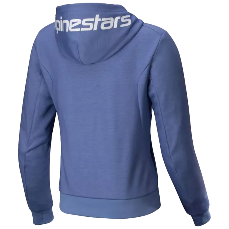 Dámská mikina na motorku Alpinestars Stella Chrome V2 Sport modrá