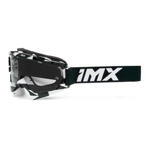 Motokrosové brýle iMX Mud bílo-černé s čirým plexi