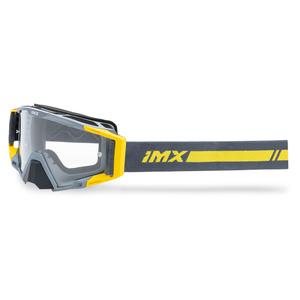 Motokrosové brýle iMX Sand šedo-fluo žluté s iridiovým plexi