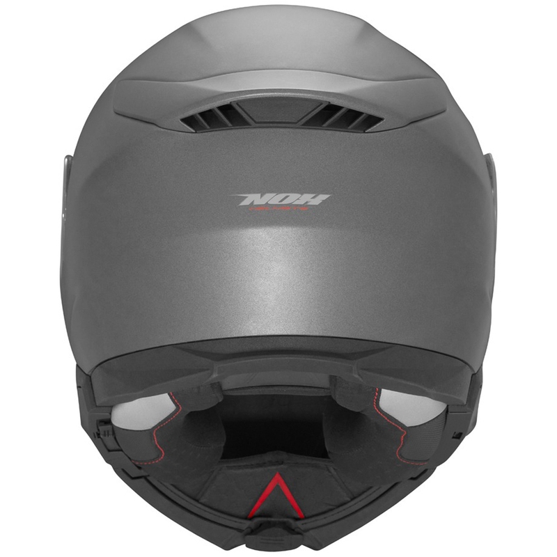 Vyklápěcí helma na motorku NOX N967 titanová